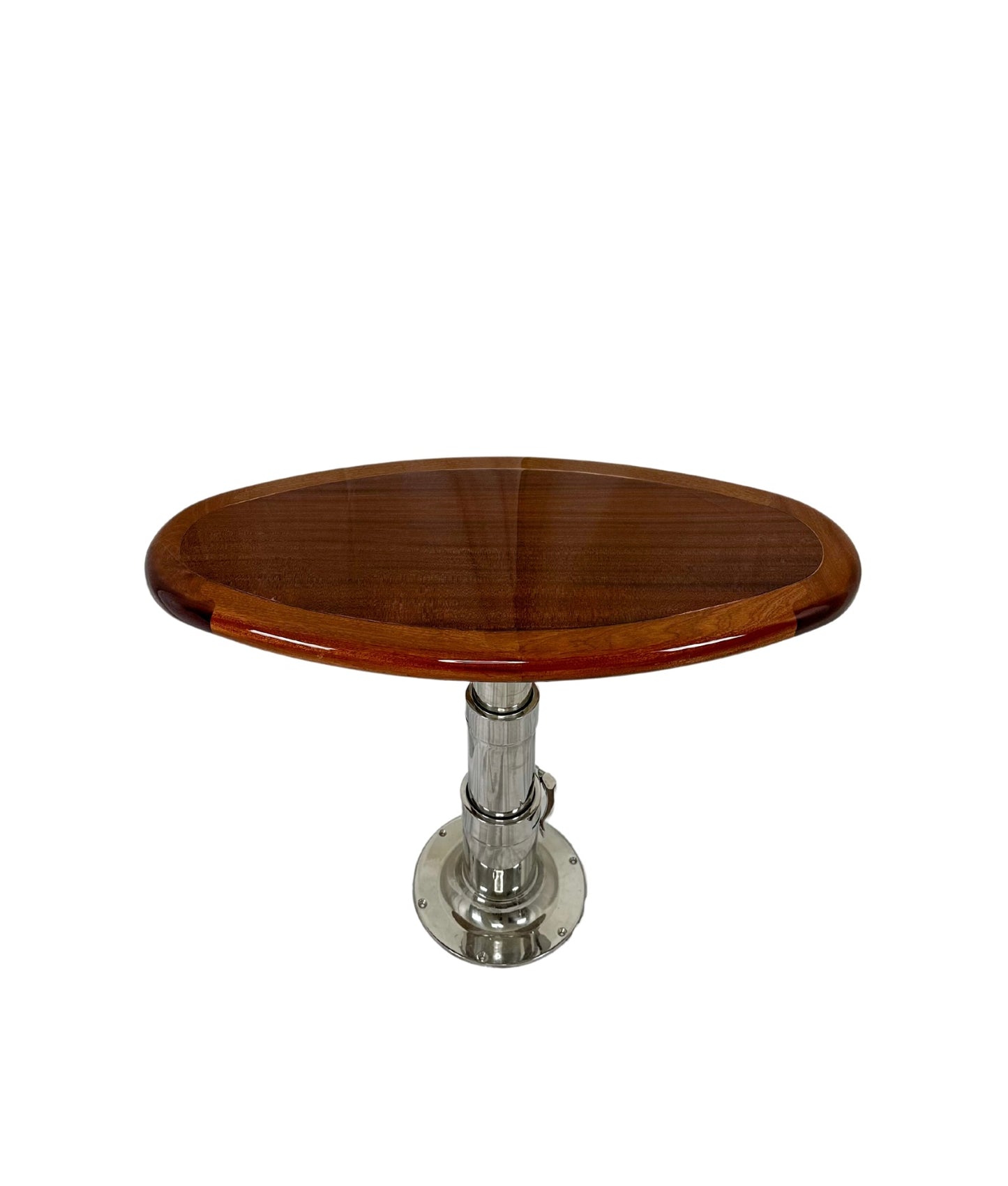 18" x 36" Teak Oval Table