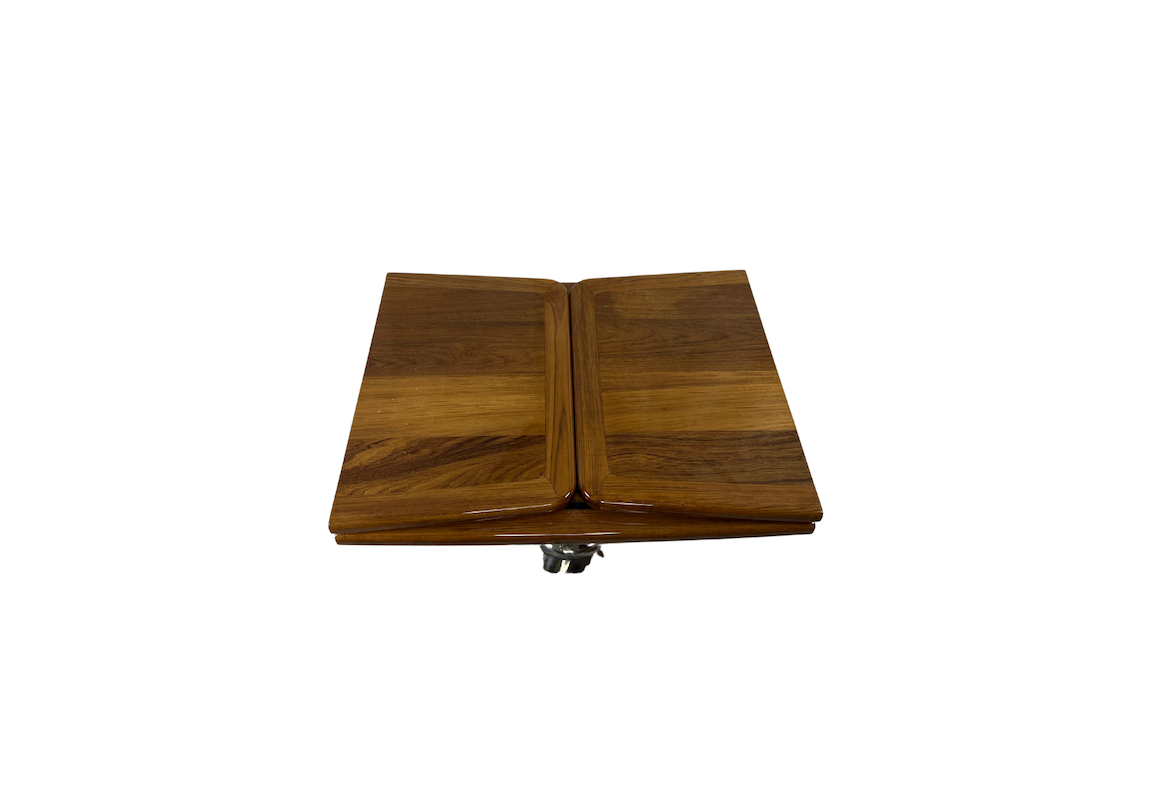 60x24 Teak Flip Table