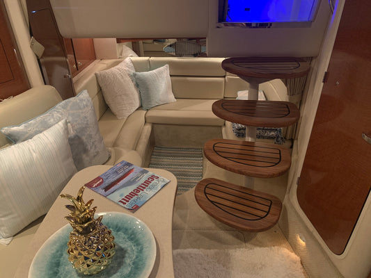 Sea Ray 320/340 Sundancer - Teak Steps (set of 4)