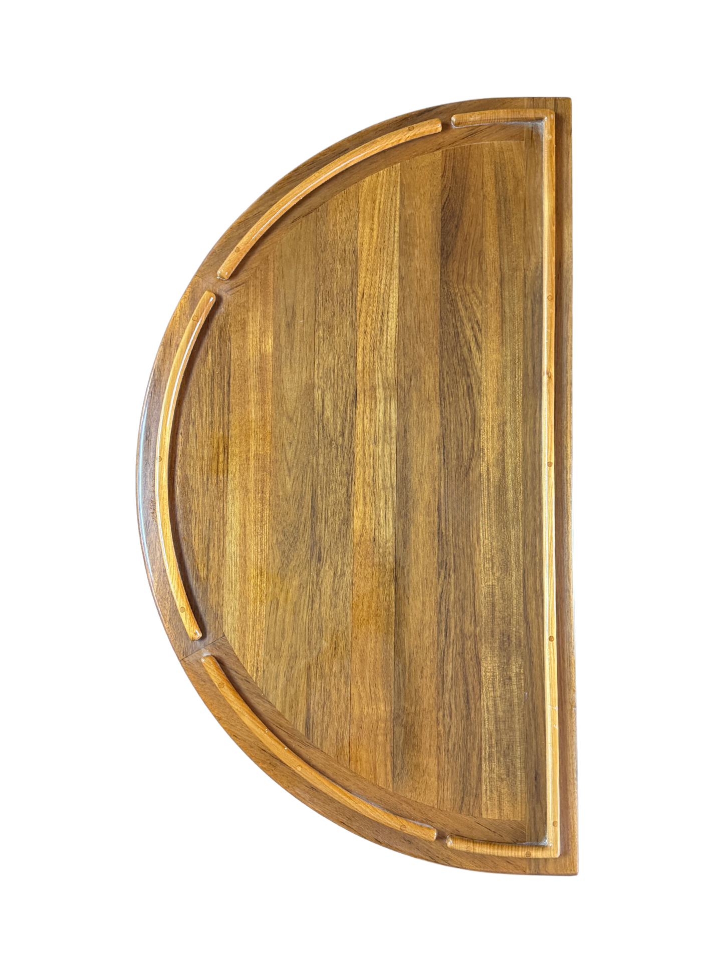 36" x 36" Round Flip Teak Table