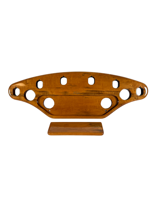 Signature Rocket Launcher 46" - Teak, With Drawer, 6 Boltless Rod Holders