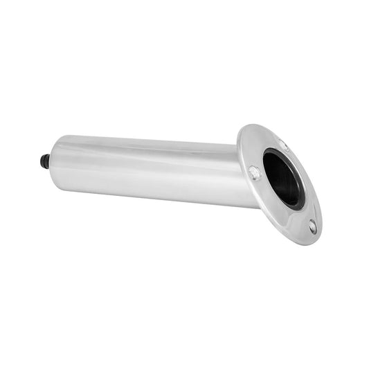 Stainless Steel Rod Holder 0 Degree w/ Removable Drain