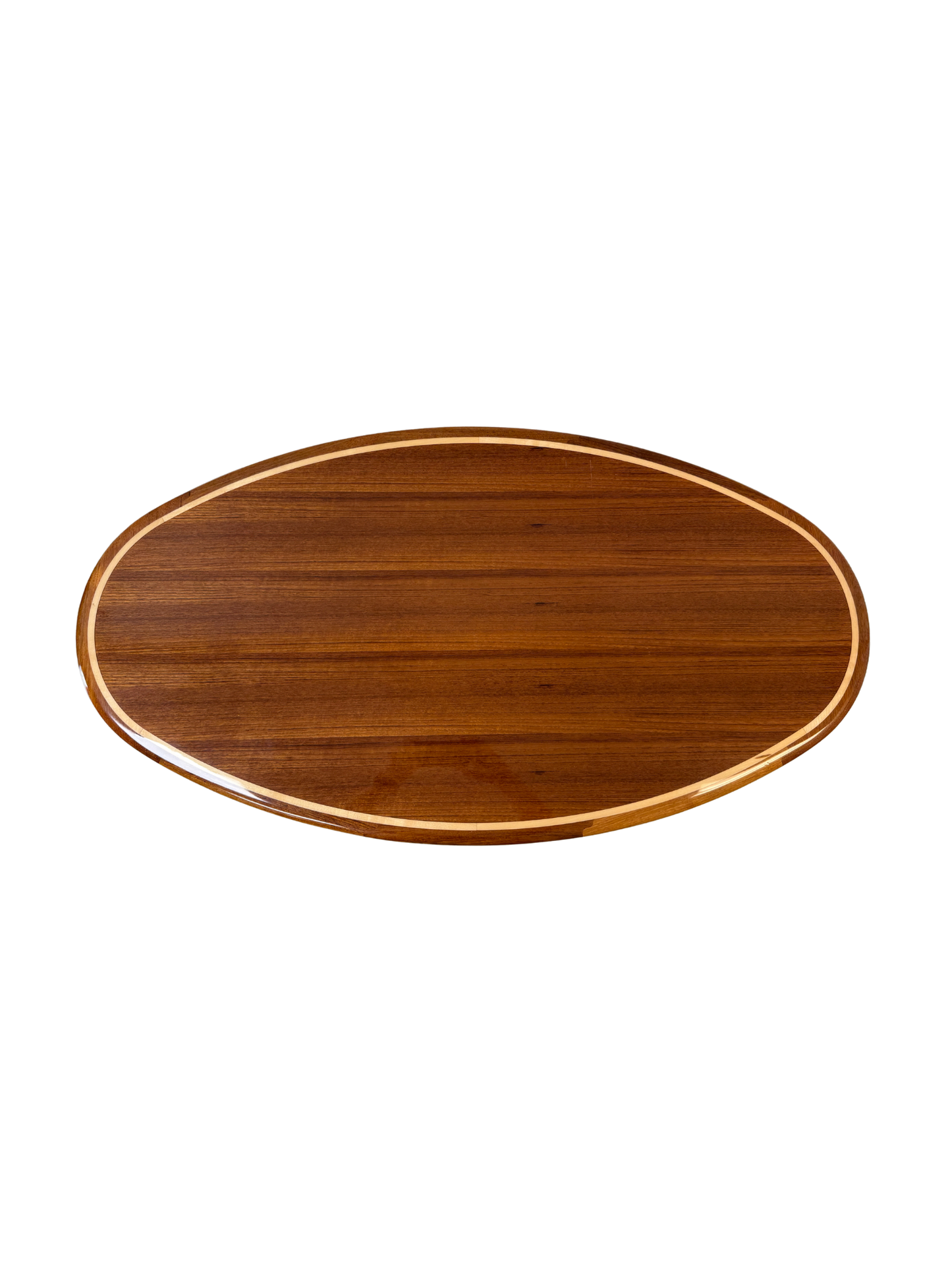 23" x 43" Oval Teak Table