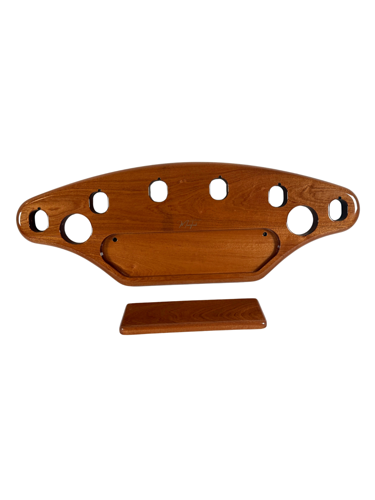 Signature Rocket Launcher 42" - Sapele, With Drawer, 6 Boltless Rod Holders