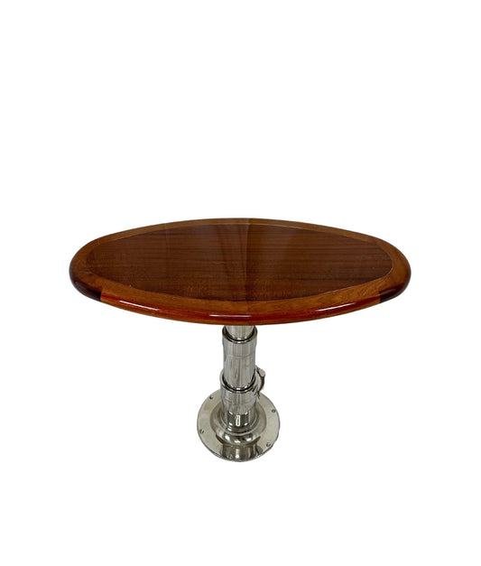 18" x 36"  Teak Oval Table